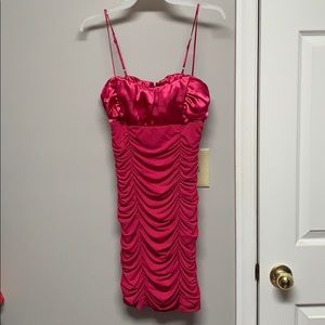 Hot Pink Mini Dress
